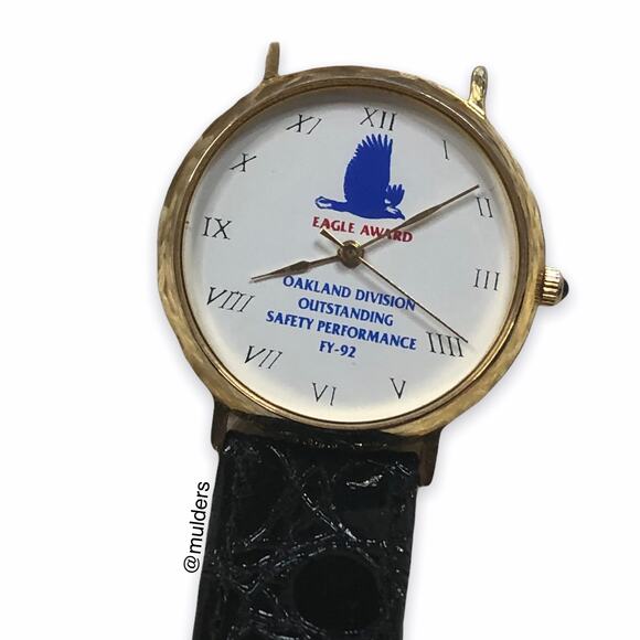 Vintage Eagle Award Oakland Division Wrist Watch - Picture 1 of 10